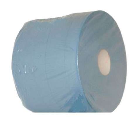 Blå værkstedsrulle 38cm*360m 2-lags
